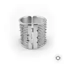spiked ring cuff tattoo design idea