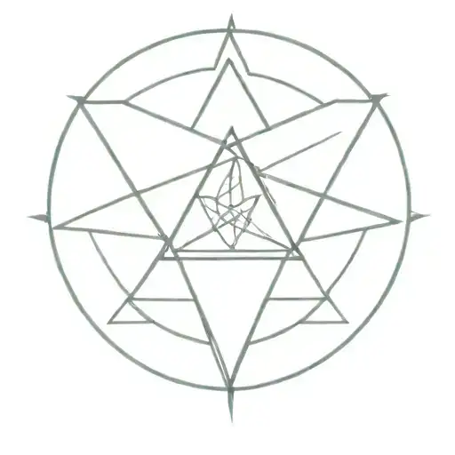 heartagram  tattoo design idea