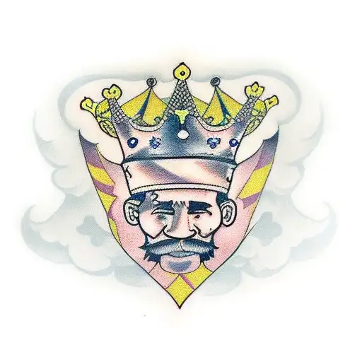 King's Crown tattoo design idea