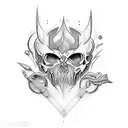corvo nordico  tattoo design idea