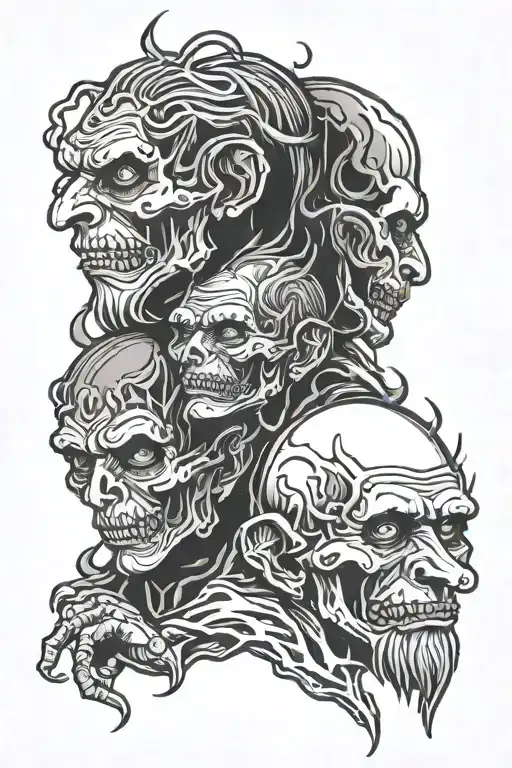 hear no evil see no evil speak no evil tattoo design idea