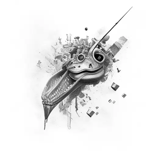 navio porto velocidade  tattoo design idea