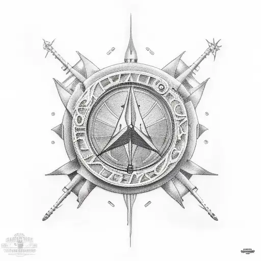jack sparrows ship  tattoo design idea