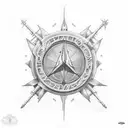jack sparrows ship  tattoo design idea