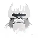 bigfoot smoke tattoo design idea