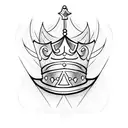 King's Crown tattoo design idea