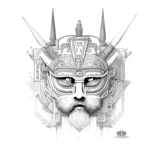 brian the mayan tattoo design idea