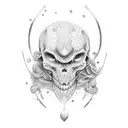 Mr cartoon tattoo design idea