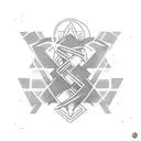 2 lines risk everything, regret nothing  tattoo design idea