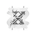 2 lines risk everything, regret nothing  tattoo design idea