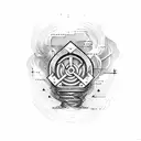 2 lines risk everything, regret nothing  tattoo design idea