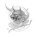 2 lines risk everything, regret nothing  tattoo design idea