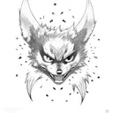 bakugo katski tattoo design idea