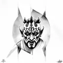 Darth Maul  tattoo design idea