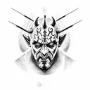 Darth Maul  tattoo design idea