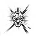 Darth Maul  tattoo design idea