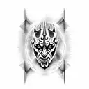 Darth Maul  tattoo design idea