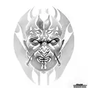 Darth Maul  tattoo design idea