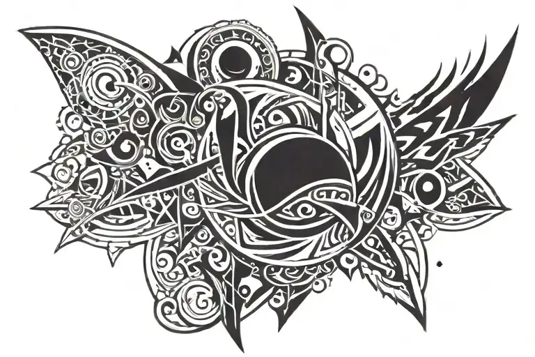 per aspera ad astra tattoo design idea