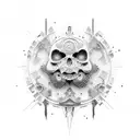 romans 8:18 tattoo design idea