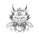 final fantasy tatics  tattoo design idea