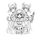 Chrono cross tattoo design idea