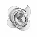 Möbius strip rounded by text tattoo design idea