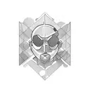mac miller swimming album cover tattoo design idea