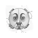 mac miller swimming album cover tattoo design idea