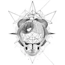 unified mind freedom tattoo design idea