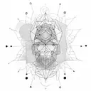 unified mind freedom tattoo design idea