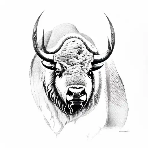 Aggregate more than 76 traditional buffalo tattoo super hot  thtantai2