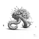 QUESTION MARK tattoo design idea