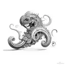 QUESTION MARK tattoo design idea