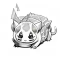 Bulbasaur tattoo design idea