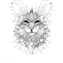 spiked collar  tattoo design idea