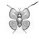 Ladybug tattoo design idea