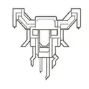 the first name SIM111 with the Minecraft Enchantment Table theme tattoo design idea