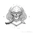 Sword tattoo design idea