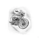 biker tattoo design idea