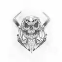 biker tattoo design idea