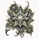 jojo star tattoo tattoo design idea