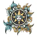 jojo star tattoo tattoo design idea
