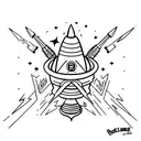 rocket queen tattoo design idea
