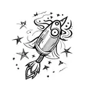 rocket queen tattoo design idea