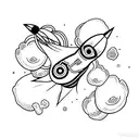 rocket queen tattoo design idea