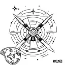 rocket queen tattoo design idea