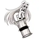 pene  tattoo design idea