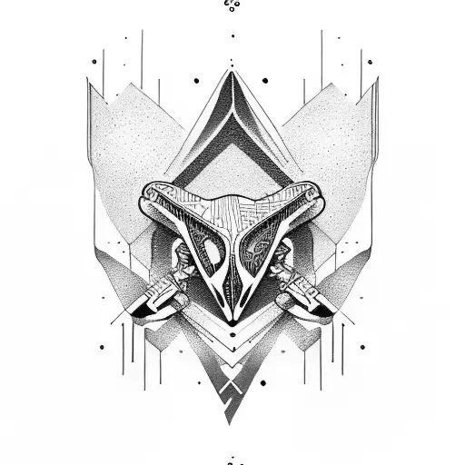 bmx sparrow tattoo design idea