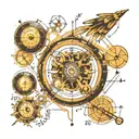 physics equations tattoo design idea